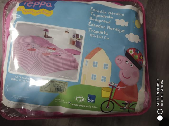 EDREDÓN PEPPA PIG