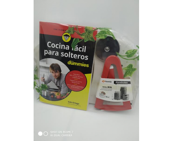 LIBRO COCINA PARA SOLTEROS