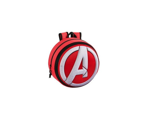 Mochila Redonda avengers 31x31x10cm