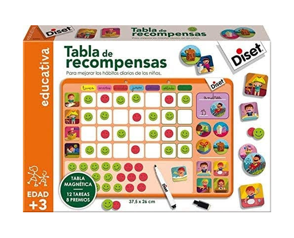 Tabla de recompensas magnética