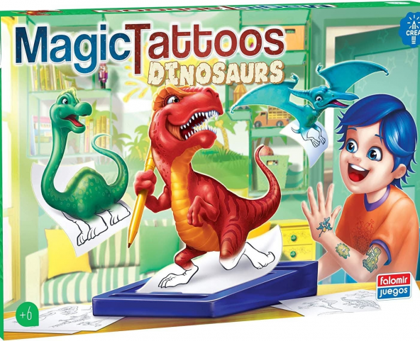 Juego tatuajes dinosaurios