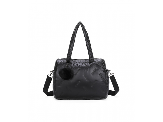 BOLSO ACOLCHADO NEGRO