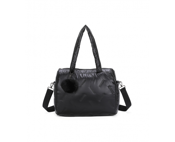 BOLSO ACOLCHADO NEGRO