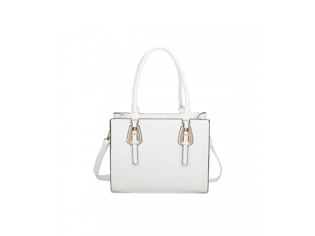 BOLSO CUADRADO BLANCO