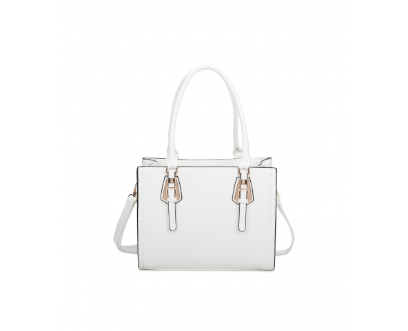 BOLSO CUADRADO BLANCO