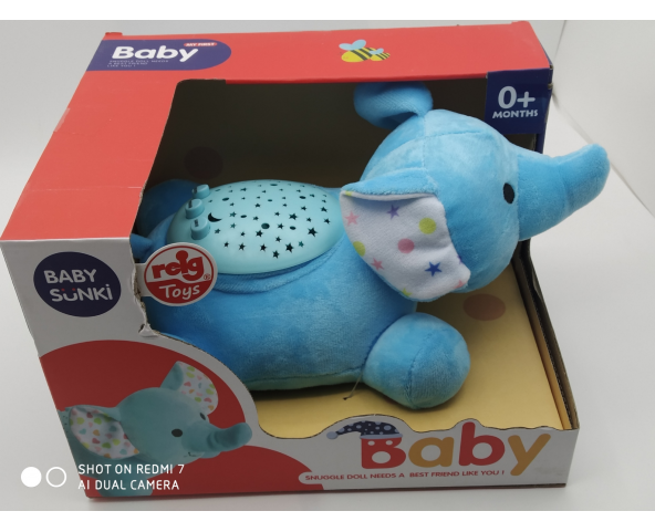 PROYECTOR ELEFANTE PELUCHE